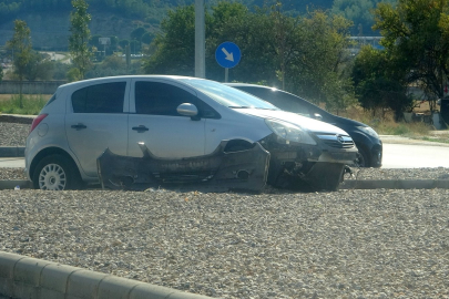 Muğla'da kazada emniyet kemeri hayat kurtardı