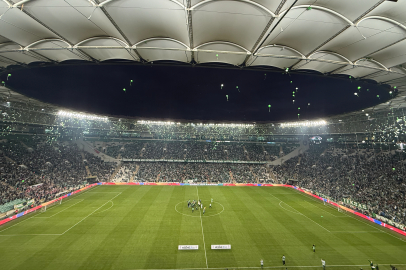 Bursaspor tribünlerinde tarihi anlar!