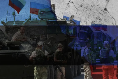 Estonya'da Rus askerleri görüldü! Vatandaşların kullandığı yol kullanıma kapatıldı