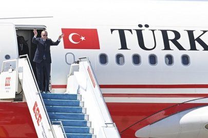 Cumhurbaşkanı Erdoğan, Gazze zirvesi için Mısır'a gitti