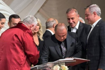 İstanbulspor Başkanı Ecmel Sarıalioğlu’nun oğlu Ömer Sarıalioğlu'nun nikah töreni ünlüler geçidi oldu