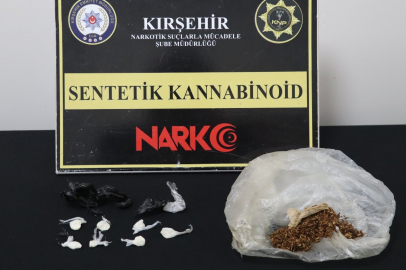 Kırşehir’de uyuşturucu operasyonu: 1 şüpheli tutuklandı