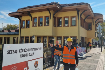 Bursa'da iki ilçeyi birbirine bağlıyordu: Tarihi köprü tek şeride düştü