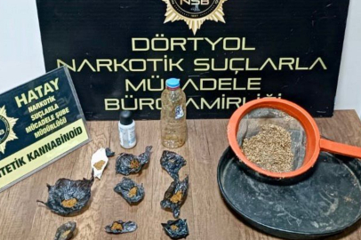 Hatay Dörtyol’da metruk binayı mesken tutun uyuşturucu satıcısı yakalandı