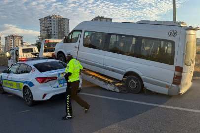 Kayseri’de personel servislerine denetim: 95 servis kontrol edildi