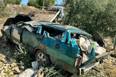 Manisa'da karı-koca kazada hayatını kaybetti