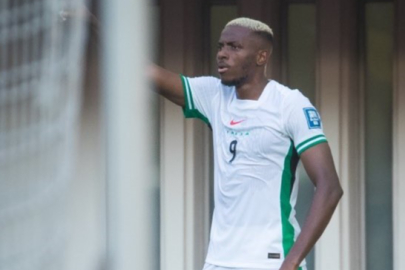 Nijerya, Victor Osimhen'in hat-trick yaptığı maç sonunda play-off biletini aldı