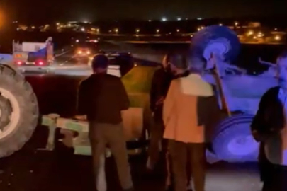 Siirt'te hafif ticari araç ile traktör çarpıştı: 2 yaralı