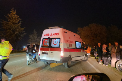 Bursa'da otomobilin çarptığı bisikletli çocuk ağır yaralandı