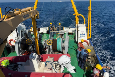 Ege Denizi'nde iklim değişikliğinin izlerini Koca Piri Reis gemisiyle sürüyorlar