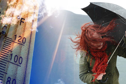 Eylülde sıcaklık en düşük Erzurum'da, en yüksek Cizre'de ölçüldü