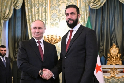 Putin ile Suriye Cumhurbaşkanı Şara, Moskova’da görüştü