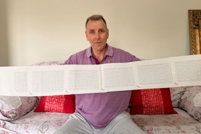 Adı ve soyadıyla rekor kırdı: Toplam 2 bin 253 kelime