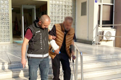 Aydın'da yaralandığı kaza bile uyuşturucu satışı yapmasına engel olmadı