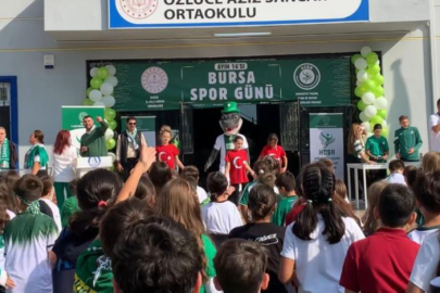 Bursa'da "Spor günü" Etkinlikleri Bursaspor ile başladı