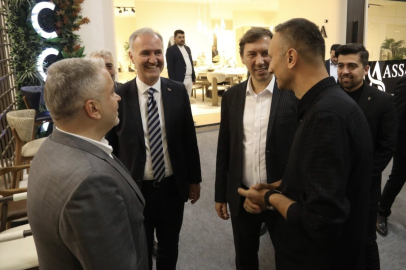 Bursa İnegöl protokolünden Modef Expo’ya ziyaret