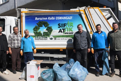 Bursa Osmangazi’de sıfır atık seferberliği