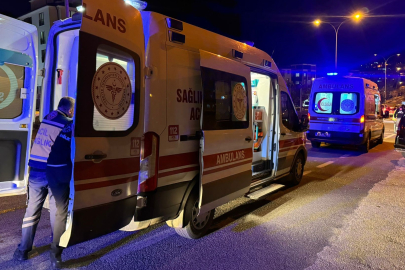 Bilecik'te karşıdan karşıya geçmeye çalışan yayaya motosiklet çarptı: 2 yaralı