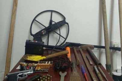 Bolu'da jandarmadan define avcılarına suçüstü: 4 gözaltı