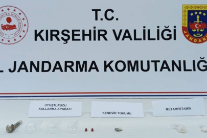 Kırşehir’de uyuşturucu Operasyonu: 3 gözaltı