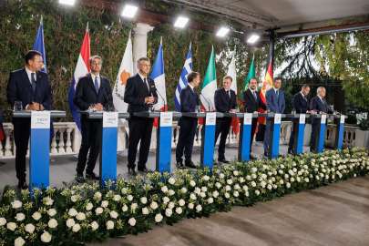 MED9 liderlerinden İsrail'e Gazze'ye insani yardım geçişlerini serbest bırakma çağrısı