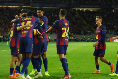 Barcelona'dan Şampiyonlar Ligi'nde tarihi fark! Olympiakos'a dinlene dinlene gol attılar