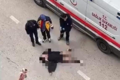 Bursa'da ekipler alarma geçti! Yolun ortasındaki kadın...