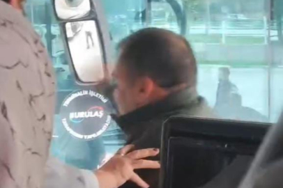 Bursa'da otobüs karıştı! Şoföre 'nasıl bağırırsın' diyerek saldırdı...