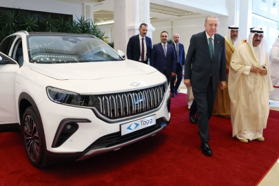 Cumhurbaşkanı Erdoğan, Kuveyt Emiri'ne Togg hediye etti