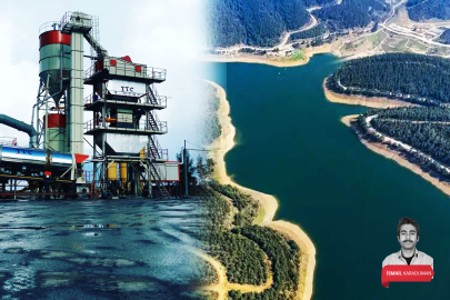 Bursa'da barajın yanına asfalt fabrikası! Ormanın ortasına kurulacak