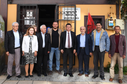 Bursa'da Başkan Aydın’dan Maksem Mahallesini mutlu eden ziyaret