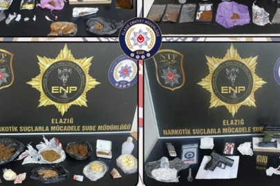 Elazığ’da uyuşturucuya geçit yok: 16 tutuklama