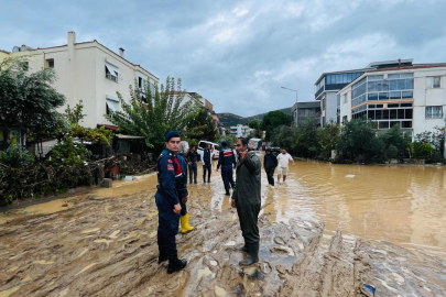 Foça'da selde kaybolan kişiyi arama çalışmaları sürüyor