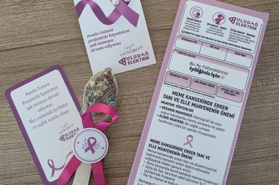 Uludağ Elektrik’ten Bursa'da meme kanserine karşı “pembe farkındalık”