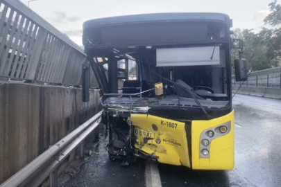 Kadıköy'de alkollü İETT şoförü kaza yaptı