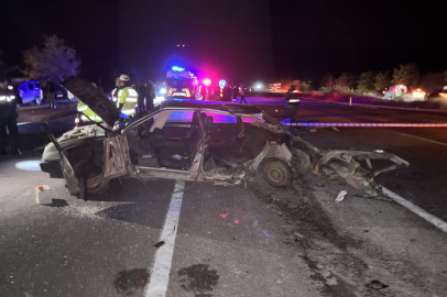 Çankırı'da iki otomobilin çarpıştı: 1 ölü, 3 yaralı