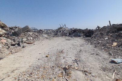 İsrail'in çekildiği Cibaliye'de yıkım gözler önüne serildi