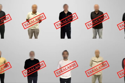 Kırmızı bültenle ve ulusal seviyede aranan 10 suçlu Türkiye'ye getirildi