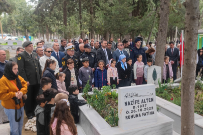 Tekirdağ'da Şehit Neşe öğretmen ve babası mezarı başında anıldı
