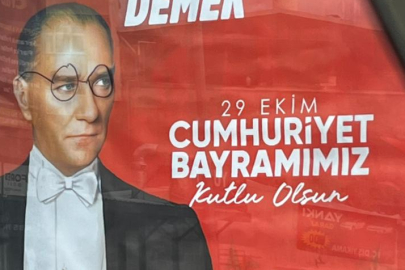 Cumhuriyet Bayramı öncesi Bursa'da Atatürk'e saygısızlık!