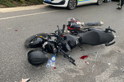 Bursa Mudanya’da trafik kazası : 1 yaralı