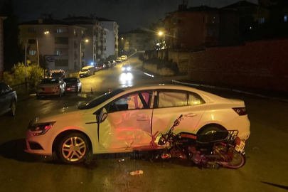 Karabük'te otomobil ile motosiklet çarpıştı: 1’i ağır 2 yaralı
