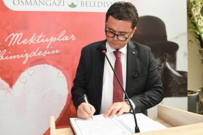 Atatürk'e en güzel mektuplar Bursa Osmangazi'den yazıldı
