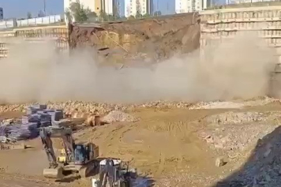 İstanbul Ümraniye'de yol çöktü: O anlar kamerada