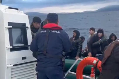 İzmir açıklarında 51 düzensiz göçmen yakalandı, 84 göçmen kurtarıldı
