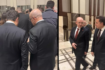 Ali Babacan ile Mehmet Şimşek bir araya geldi! Külliyede kulisleri hareketlendiren görüşme...