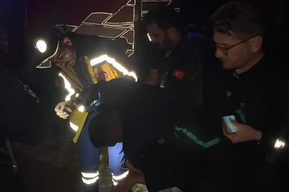 Karaman'da kamyonunda yaralı halde bulunan şahıs hastaneye kaldırıldı