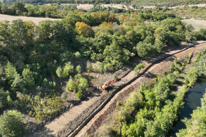 Bursa Mustafakemalpaşa’da modern sulama sistemiyle verim artacak