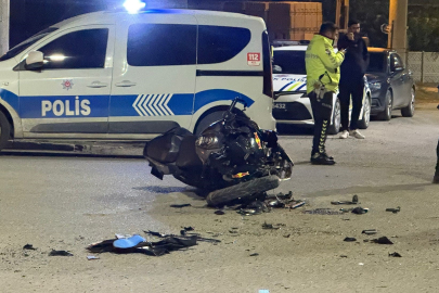 Iğdır'da motosiklet ile otomobil çarpıştı: 2 yaralı