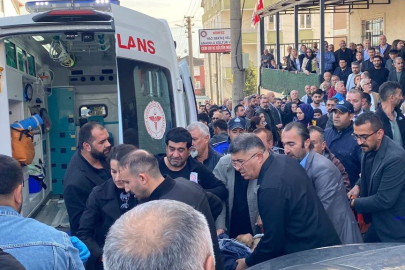 Kocaeli'de babasının cenazesinde dayısını da kaybetti